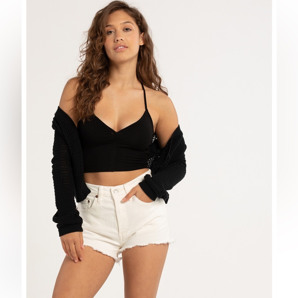 Levi’s High Rise White Short